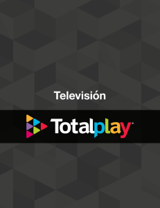 Televisión - Totalplay