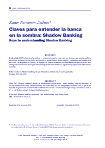 Claves para entender la banca en la sombra: Shadow Banking