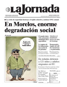 En Morelos, enorme degradación social