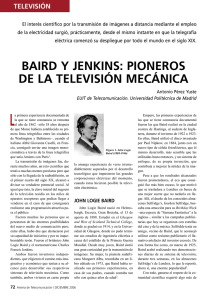 baird y jenkins: pioneros de la televisión mecánica