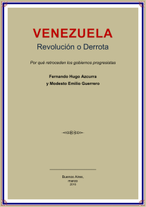 Venezuela: Revolución o derrota. Por qué retroceden