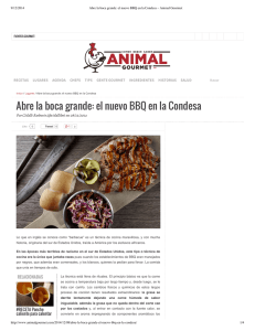 Abre la boca grande: el nuevo BBQ en la Condesa