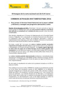 EL COMITÉ DE INVERSIONES DE LA SOCIEDAD ESTATAL