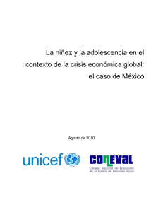 La niñez y la adolescencia en el contexto de la crisis