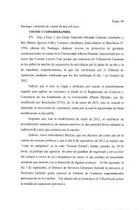 Sentencia Corte de Apelaciones de Santiago