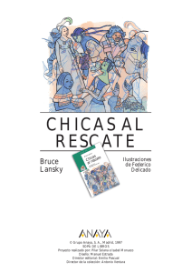 chicas al rescate - Anaya Infantil y Juvenil