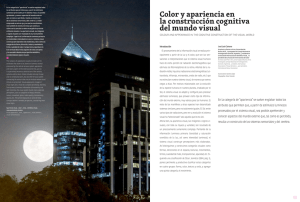 Color y apariencia en la construcción cognitiva del mundo visual
