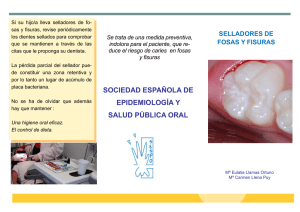 Selladores - Sociedad Española de Epidemiología y Salud Pública