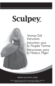 Woman Doll Instructions Instructions pour la Poupée
