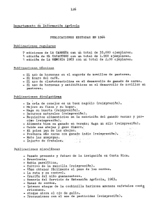 PUBLICACIONES EDITADAS EN 1964 de EL CACAOTERO con ~:n