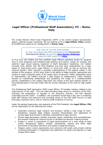 Security Officers Professional Profile