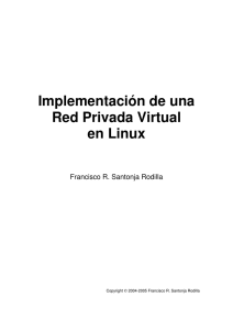 Implementación de una Red Privada Virtual en Linux