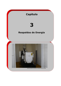 Capítulo TIPOS DE SUMINISTRO DE ENERGÍA ELÉCTRICA. Capítulo