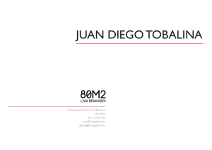 JUAN DIEGO TOBALINA - 80m2 | LIVIA BENAVIDES