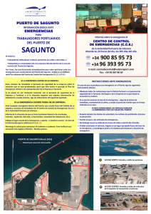 SAGUNTO - Autoridad Portuaria de Valencia