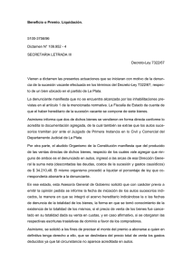 HERENCIA VACANTE - Asesoría General de Gobierno