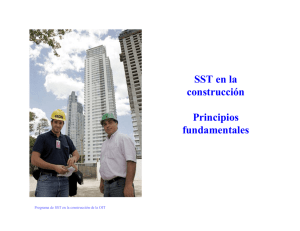 SST en la construcción Principios fundamentales