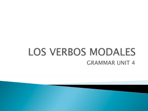 grammar unit 4 - Colegio Maravillas