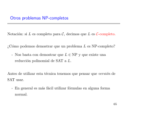 Otros problemas NP