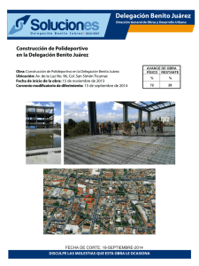 obras proceso sept 2014 - Delegación Benito Juárez