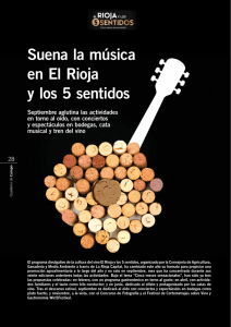 Suena la música en El Rioja y los 5 sentidos Septiembre aglutina