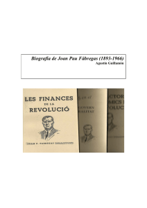 Biografía de Joan Pau Fábregas (1893-1966)