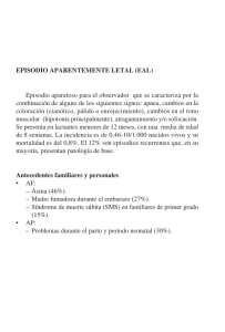 EPISODIO APARENTEMENTE LETAL (EAL)