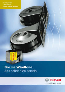 Bocina Windtone Alta calidad en sonido.