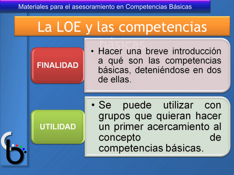 8 Competencias Básicas