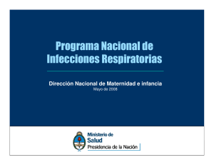 Programa Nacional de Infecciones Respiratorias