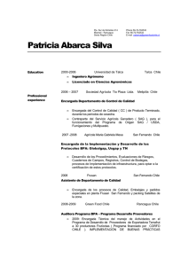 Patricia Abarca Silva