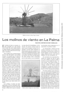 Los molinos de viento en La Palma