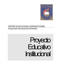 CENTRO EDUCACIONAL MARIANO EGAÑA