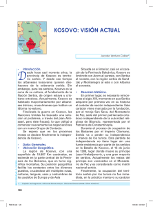kosovo: visión actual