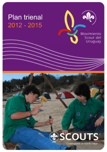 plan trienal - 2012 - 2015 - Movimiento Scout del Uruguay