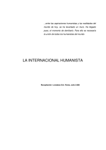 la internacional humanista