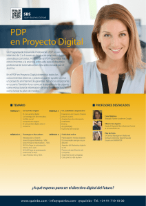PDP en Proyecto Digital