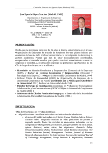 LÓPEZ SÁNCHEZ, José Ignacio - Universidad Complutense de