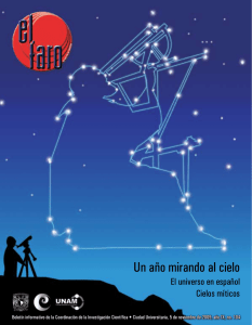Un año mirando al cielo - El Faro. La luz de la ciencia