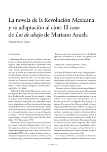 La novela de la Revolución Mexicana y su adaptación al cine