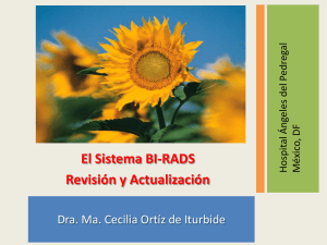 El Sistema BI-RADS Revisión y Actualización
