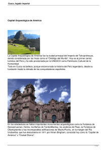 Cuzco, legado imperial