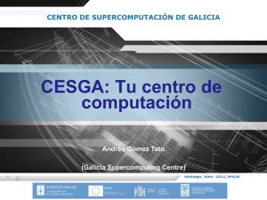 CESGA Computational Science Research Center