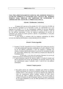 Aprovechamiento Especial del Dominio Público 2004 [pdf ]