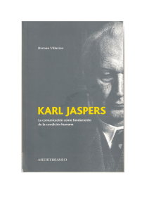 Karl Jaspers. La comunicación como