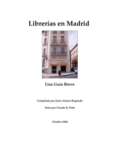 Librerías en Madrid: Una Guía Breve