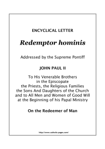 Redemptor hominis - Catholic