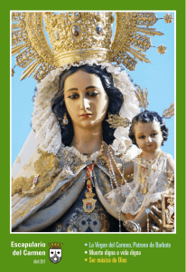 Escapulario del Carmen • La Virgen del Carmen, Patrona de