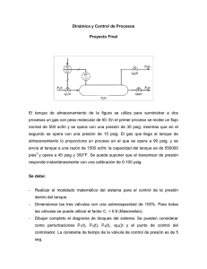 Proyecto Dinamica 2015 - Dinamica y control de Procesos