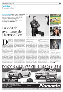La vida de aventuras de Harrison Ford